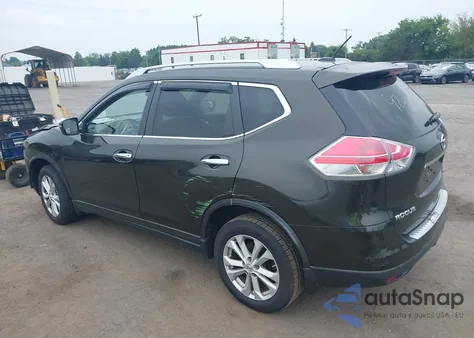 2015 Nissan Rogue Sv из США, поврежденный, VIN KNMAT2MV3FP539693